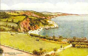 On Babbacombe Downs, Torquay.