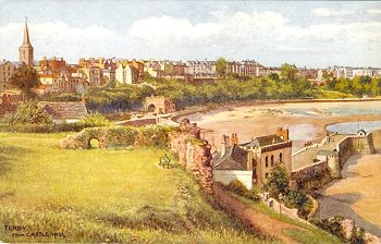 Tenby, from Castle Hill.