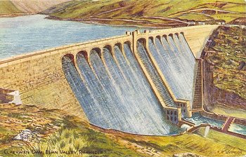 Claerwen Dam, Elan Valley, Rhayader