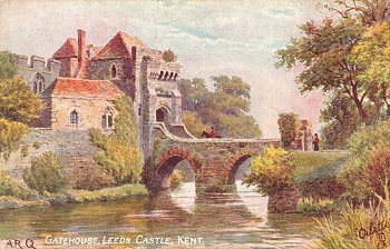 Gatehouse, Leeds Castle, Kent