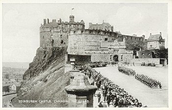 Edinburgh Castle Changing the Guard 210603