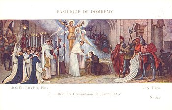 8. - Derire Communion de Jeanne d'Arc