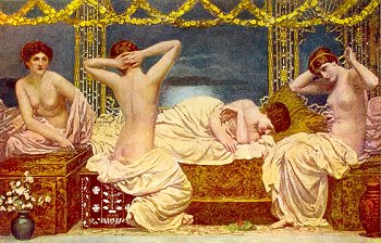 A Summer Night. by Albert Moore, R.W.S.