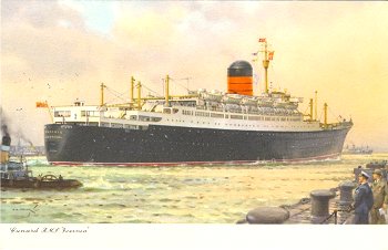 Cunard R.M.S. "Ivernia"