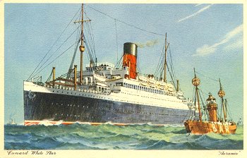 Cunard White Star "Aurania"