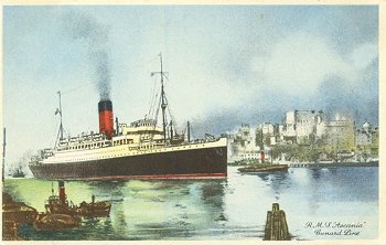 R.M.S. "Ascania" Cunard Line
