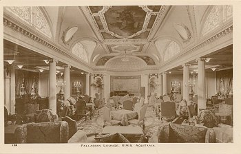 138 Palladian Lounge, R.M.S. Aquitania
