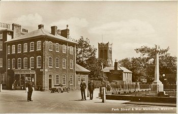 Park Street & War Memorial, Woburn