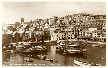 The Harbour & Parish Church, Brixham - G. 9426