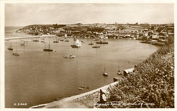 G. 9428 - Brixham from Northcliff Hotel