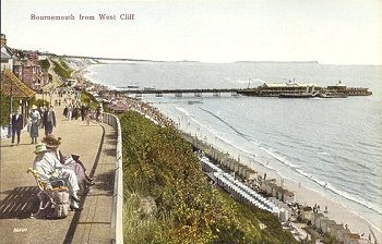 Bournemouth from West Cliff 86504