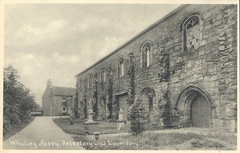 Whalley Abbey. Refectory and Dormitory