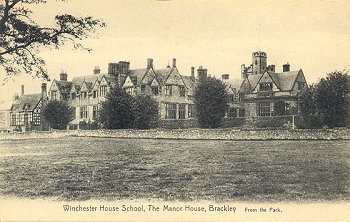 No. 29838 Winchester House School, The Manor House, Brackley. From the Park.