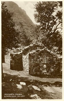 Reeferth Church, Glendalough, Ireland.